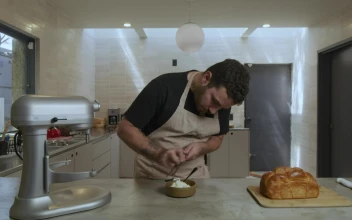 Stock Video Confectioner Preparing A Dessert With Lemon For PC