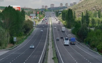 Stock Video Concrete Highway With Traffic Time Lapse For PC