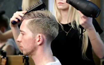 Stock Video Combing And Drying Hair For PC