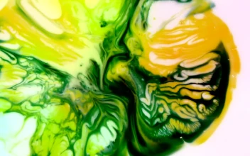 Stock Video Colored Inks Moving Underwater For PC