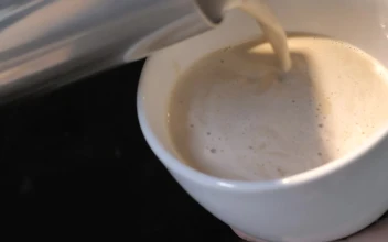 Stock Video Coffee Is Served In A Cup For PC