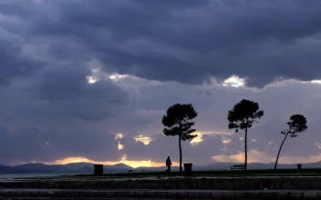 Stock Video Coast Landscape On A Cloudy Sunset For PC