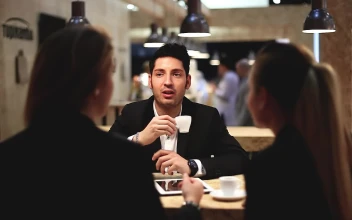 Stock Video Co Workers Having Coffee For PC