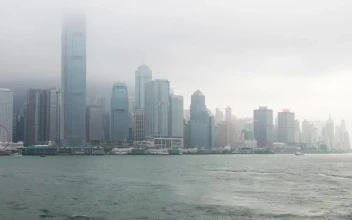 Stock Video Cloudy Day In Hong Kong Bay For PC