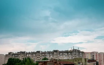 Stock Video Clouds Over Large Apartments  Smal For PC