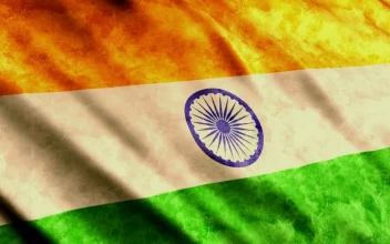 Stock Video Faded India Flag Full Screen Animation For PC