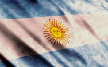 Stock Video Faded Argentina D Flag For PC
