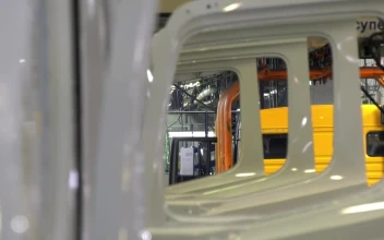 Stock Video Factory Producing Trucks For PC