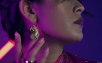 Stock Video Face Of An Elegant And Captivating Woman For PC