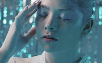 Stock Video Face Of A Young Wintry Woman In A Cold Environment For PC