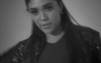 Stock Video Face Of A Girl Dancing In Front Of The Camera For PC