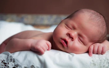 Stock Video Face Of A Dreaming Baby For PC