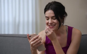 Stock Video Excited Girl Talking On Video Call With Her Cell Phone For PC