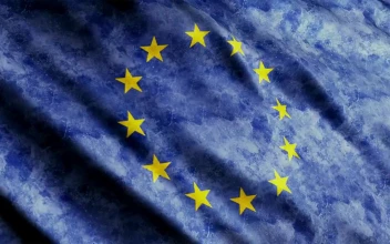 Stock Video European Union Faded Flag Full Screen For PC