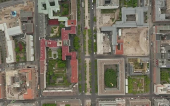 Stock Video European City Seen From The Air During Quarantine For PC