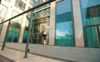 Stock Video Entrepreneur Going Out To Make A Call For PC