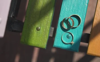 Stock Video Engagement Rings On Top Of Color Charts For PC