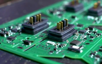 Stock Video Electronic Circuit Surface For PC