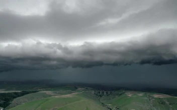 Stock Video Electric Thunderstorm In The Countryside For PC