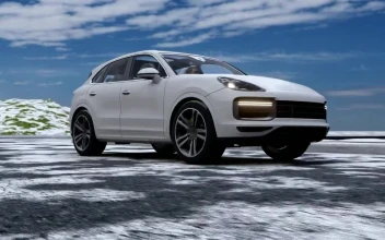 Stock Video Electric Sports Suv Moving For PC