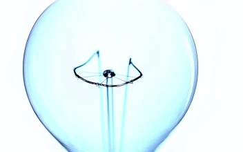 Stock Video Electric Light Bulb Turning On Slowly For PC