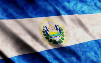 Stock Video El Salvador Flag While Is Waving For PC