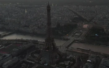 Stock Video Eiffel Tower And Paris From Above For PC
