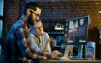 Stock Video Editing Video On The Computer For PC