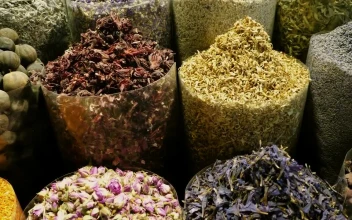 Stock Video Eastern Market Spices Ready For Sale For PC