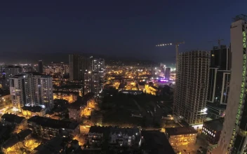 Stock Video Dusk In The Construction Site For PC
