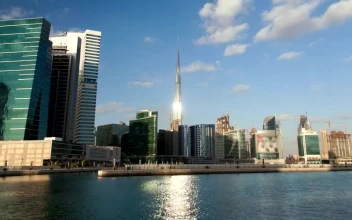 Stock Video Dubai City Skyscrapers Time Lapse For PC