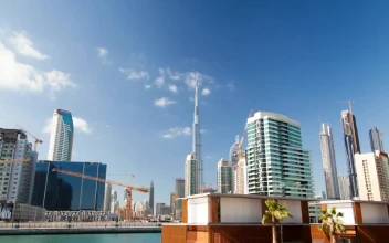 Stock Video Dubai City Skyscrapers And The Burj Khalifa For PC