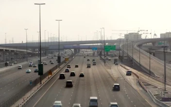 Stock Video Dubai City Roads With Traffic For PC
