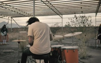 Stock Video Drummer Playing With His Rock Band For PC