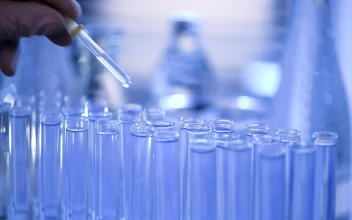 Stock Video Dropping Water On Laboratory Tubes For PC
