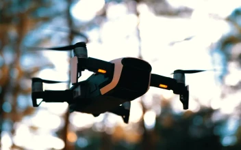 Stock Video Drone Hovering In The Air For PC