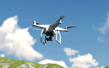Stock Video Drone Flying In Nature On A Sunny Day For PC