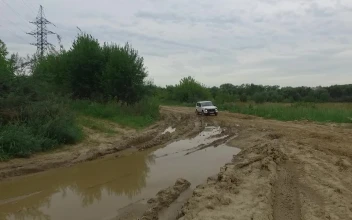 Stock Video Driving Through Fields In Russia For PC
