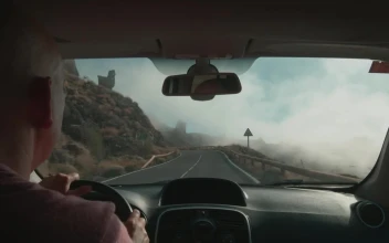 Stock Video Driving Along A Volcanic Road In Tenerife For PC