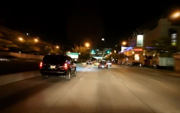 Stock Video Driving Along A Highway During The Night For PC