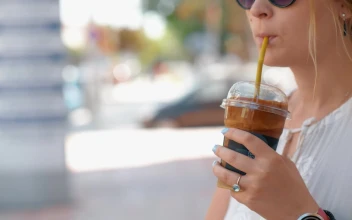 Stock Video Drinking A Cold Coffee For PC