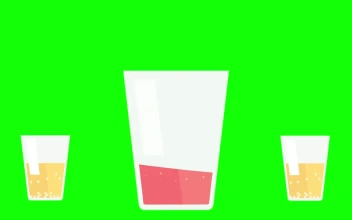 Stock Video Drink Glasses Filling Up For PC