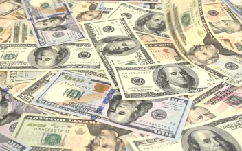 Stock Video Dollars Bills Falling And Covering A Surface For PC