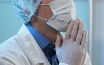 Stock Video Doctor Asking Heaven For Help For PC