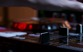 Stock Video Dj Working With Their Equipment For PC