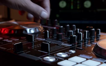 Stock Video Dj Using Their Equipment For PC