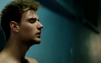 Stock Video Disappointed Athlete In The Locker Room For PC