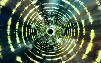 Stock Video Digital Tunnel With Sound Spectra For PC
