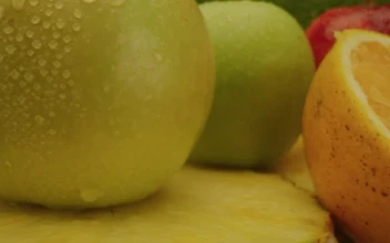 Stock Video Different Types Of Fresh Fruit In Presentation Video For PC