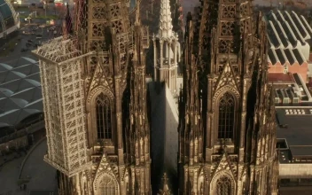 Stock Video Detail View Of The Architecture Of A Cathedral For PC